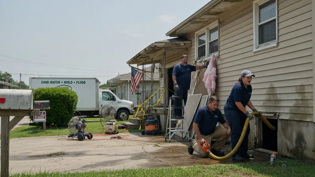 Water Damage Repair in Peach Orchard, AR near me